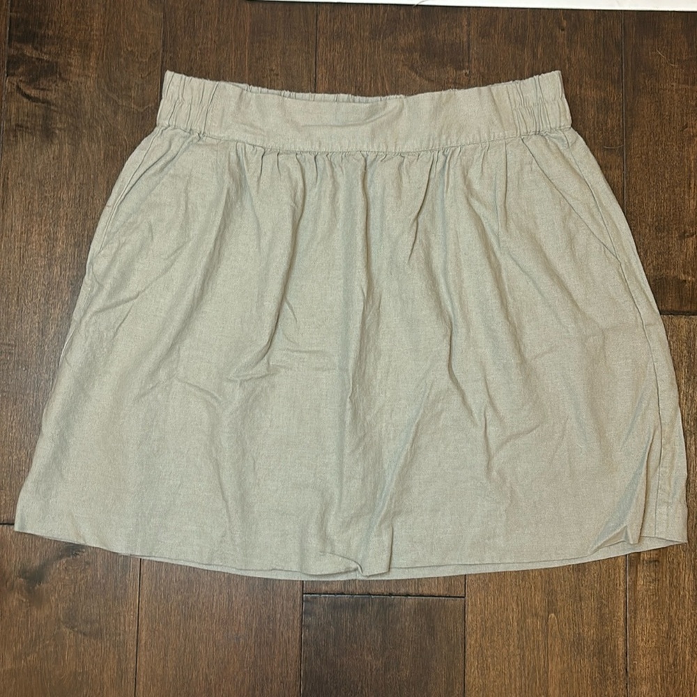 Loft Outlet Linen Blend Skirt